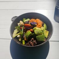 Back at Nancy's! Buda Bowl 😊 at Nancy's Sky Garden in Austin