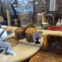 Vegan treats  at Jack's Stir Brew Coffee - Tribeca in New York City