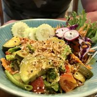 Veggie Curry fried rice   at Pure Vegan Heaven in Koh Samui