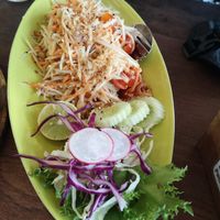 Papaya Salad at Pure Vegan Heaven in Koh Samui