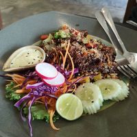 Fried rice at Pure Vegan Heaven in Koh Samui