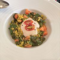 Sweet potato gnocchi at Pure Vegan Heaven in Koh Samui