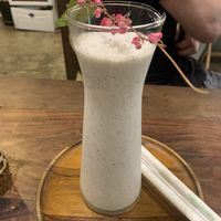 Coconut kefir with bergamot   at Pure Vegan Heaven in Koh Samui