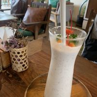 Coconut kefir with bergamot   at Pure Vegan Heaven in Koh Samui