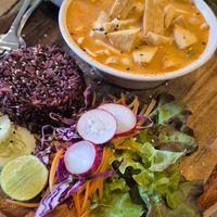 Tom Yum at Pure Vegan Heaven in Koh Samui