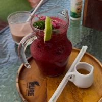 lemonade  at Pure Vegan Heaven in Koh Samui