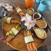 Tempeh  at Pure Vegan Heaven in Koh Samui