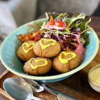 Falafel bowl  at Pure Vegan Heaven in Koh Samui