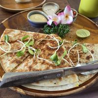 Guacamole Quesadilla at Pure Vegan Heaven in Koh Samui