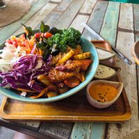 Mecixan bowl at Pure Vegan Heaven in Koh Samui
