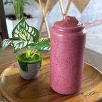 Banana and berry protein shake    at Pure Vegan Heaven in Koh Samui