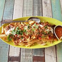 Nachos at Pure Vegan Heaven in Koh Samui