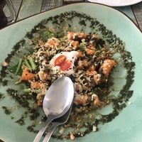 Maravilloso muy muy rico!!! 😍😍😍😍 está pasta era sin gluten  at Pure Vegan Heaven in Koh Samui