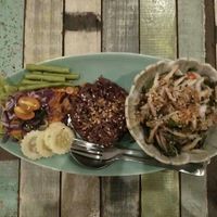 Mushroom something. at Pure Vegan Heaven in Koh Samui