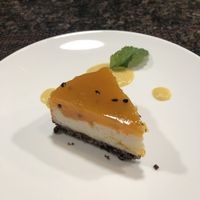 vegan passion fruit cheesecake  at The Sky Over Dalat in Da Lat