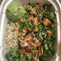 Tofu bowl at Takorean in Philadelphia