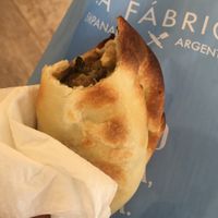 Dried tomato empanada  at La Fábrica - Empanadas Argentinas - Carrer del Call in Barcelona