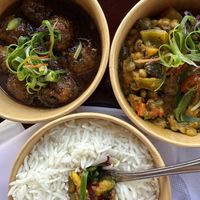 Pakoris on the left  at Indigo in Nadi