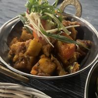 Aloo bhaigan  at Indigo in Nadi