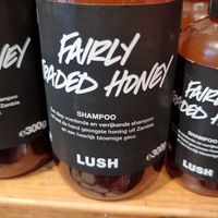 Note: some products contain honey! Not all vegan at LUSH in Haarlem