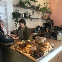 Lovely staff here!  at Outpost Coffee in Nottingham