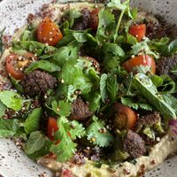 Quinoa tabouleh without feta   at Shelter Cafe in Seminyak