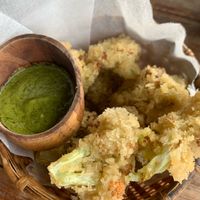 Cauliflower wings - soooooooo yummy  at Shelter Cafe in Seminyak