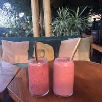 Acai and shelter booster at Shelter Cafe in Seminyak