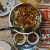 Koshary at The Pharaoh's Restaurant in Vientiane