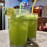 Mint lemonades   at The Pharaoh's Restaurant in Vientiane