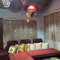 Upstairs  at The Pharaoh's Restaurant in Vientiane