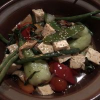 Veggies and tofu  at Japengo in Lahaina