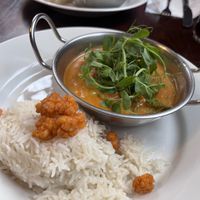 Thai vegan curry   at Greyhound in Gloucester