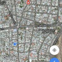 Location on current map is inaccurate. The blue dot indicates the actual location. at Thien Duyen in Da Nang