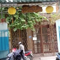 Look from inside the restaurant at Thien Duyen in Da Nang