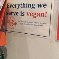 If you worry about Plant-based being misused...100% vegan. I asked the owners are all vegan! at Flipside in London