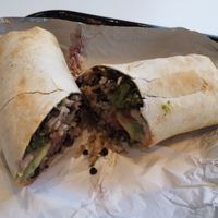 Burrito wrap at Flipside in London