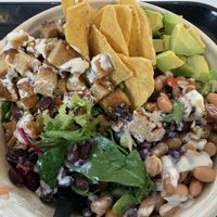 Naked Cali (mixed up because I’d already started eating and with the salsa removed)  at Flipside in London