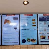 Breakfast menus at Flipside in London