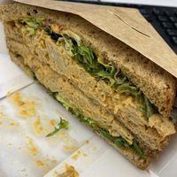 Chipotle ‘chicken’ sandwich   at Flipside in London