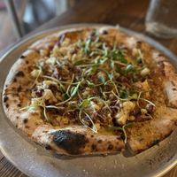 Vegan flatbread  at Our Harvest in Fenwick Island