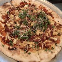 Vegan flatbread  at Our Harvest in Fenwick Island