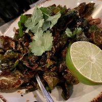 Crispy Brussel Leaves at Our Harvest in Fenwick Island