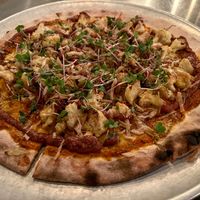 Vegan Flatbread  at Our Harvest in Fenwick Island