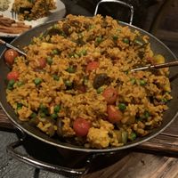 Vegan Paella  at Our Harvest in Fenwick Island
