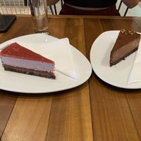 Strawberry and hazelnut cake  at Cacao in Rijeka