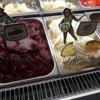 Vegan ice cream at Cacao in Rijeka