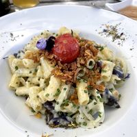 Älplermakronen  at Berggasthaus Heimeli in Langwies