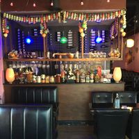 Bar and dining area at India Bar & Grill in Chaska