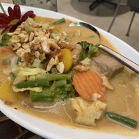 Jackfruit and vegetables in coconut sauce  at Dapur in Zurich
